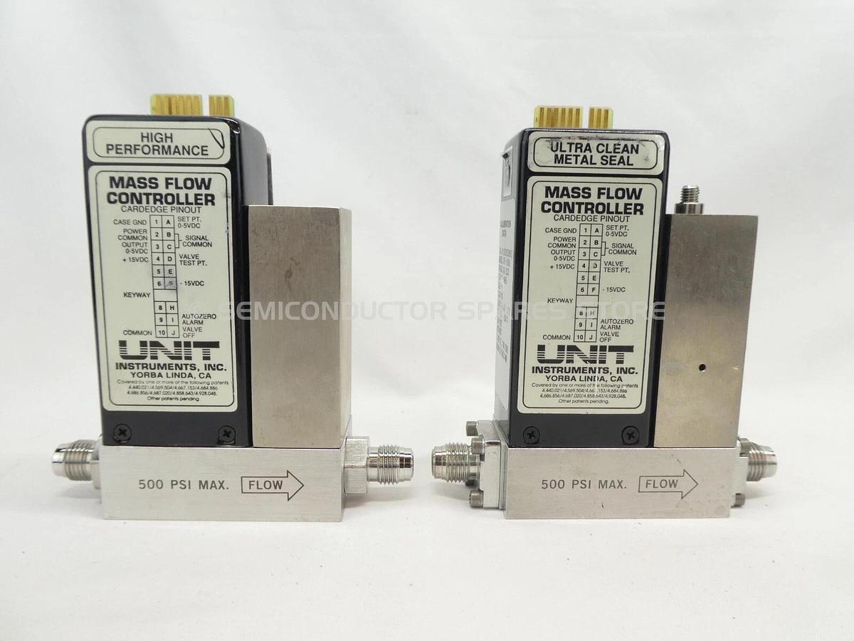 Used UNIT Instruments Mass Flow Controller MFC UFC-1100A UFC-1160A Lot of 21 Untested