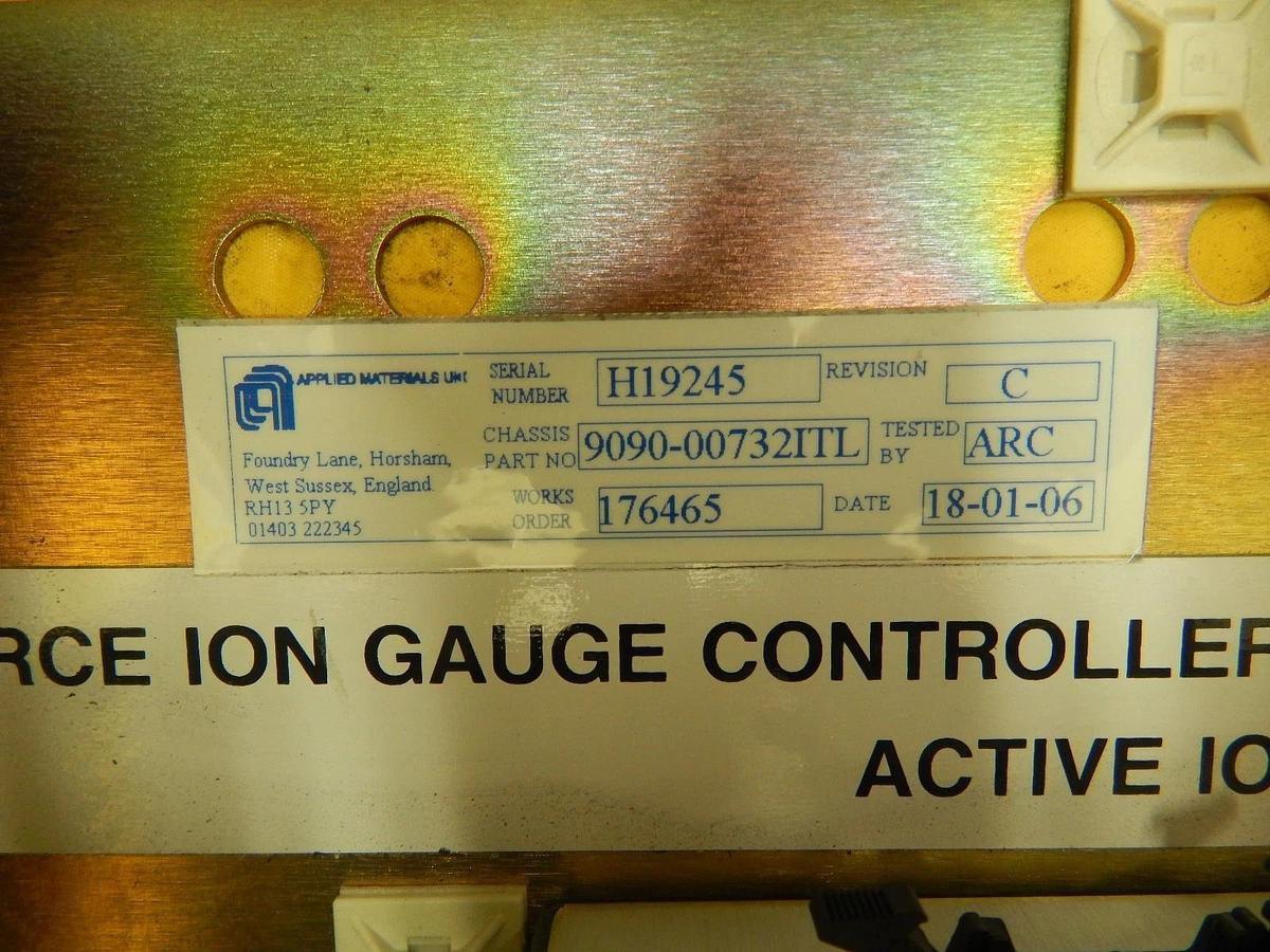 Used AMAT Applied Materials 9090-00732 ITL Edwards Ion Gauge Module D04847000 Working
