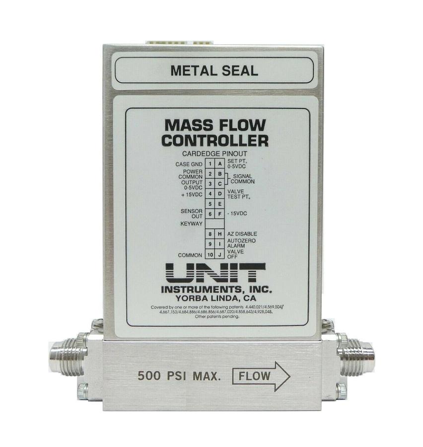 Used UNIT Instruments UFC-8160 Mass Flow Controller MFC 1 SLM O2 Working Spare