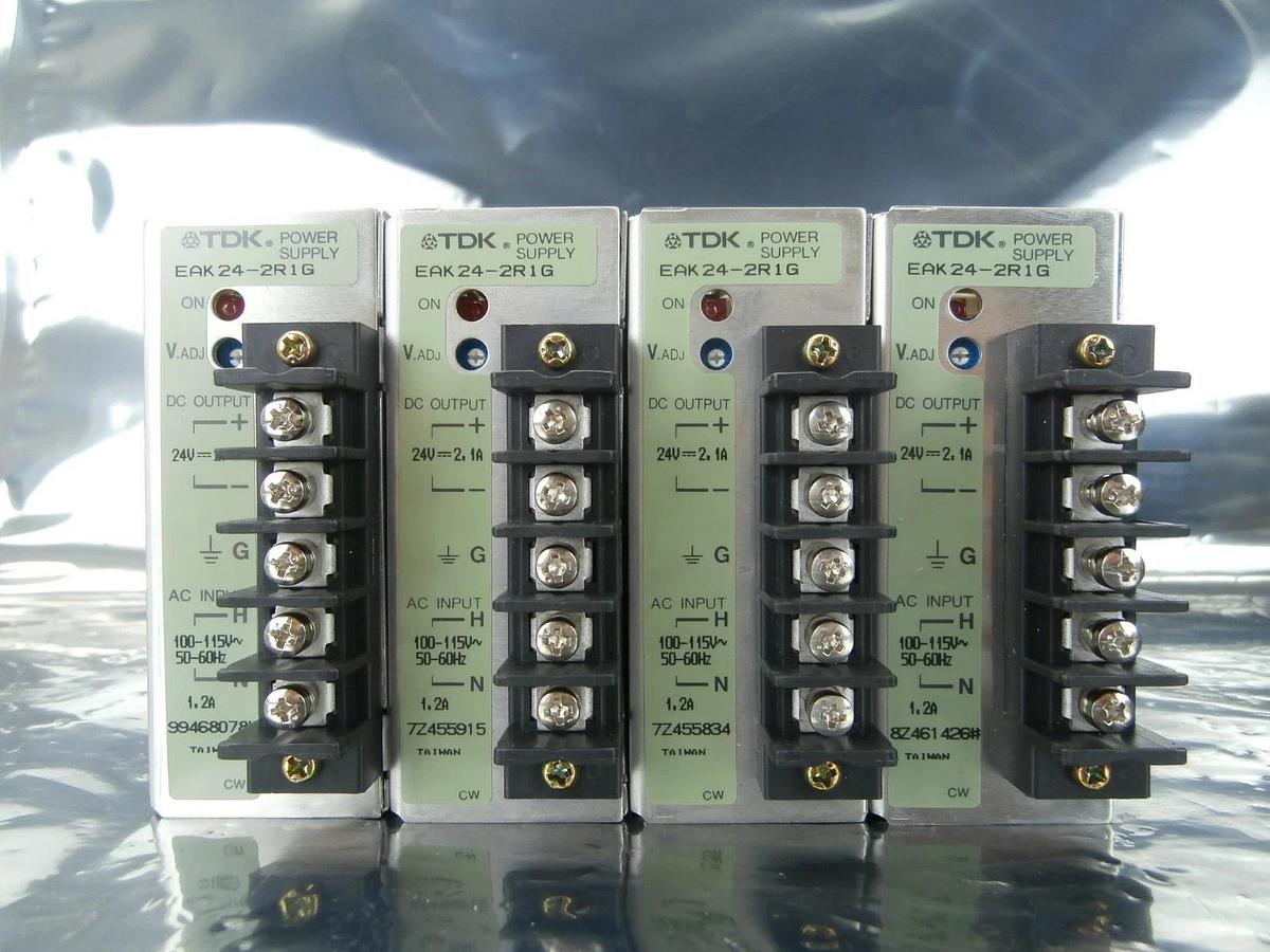 Used TDK FAW24-6K Power Supply EAK12-2R5G EAK24-2R1G Reseller Lot of 10 Used Working