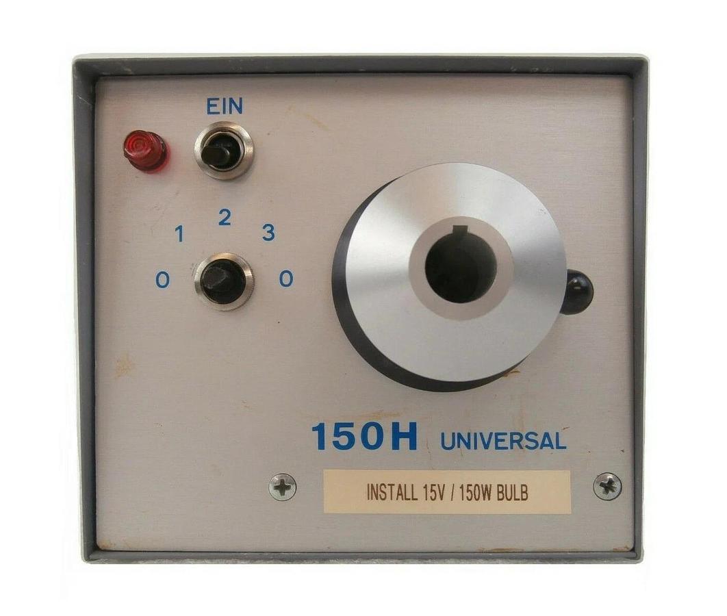 Used Scholly Fiberoptik 150H Fiber Optic Light Source Working Surplus