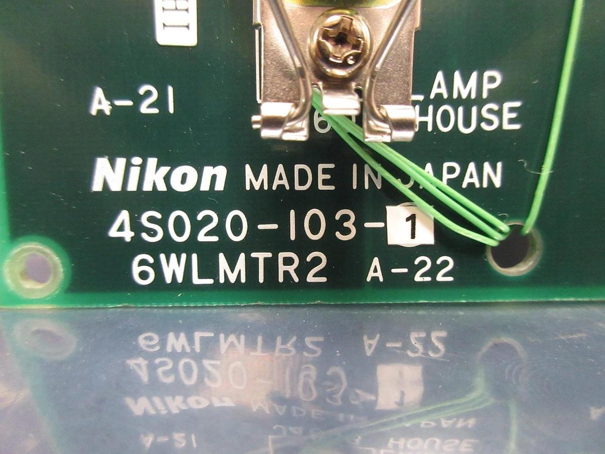 Used Nikon 4S020-103-1 Backplane Interface PCB Board 6WLMTR2 NSR System Used Working