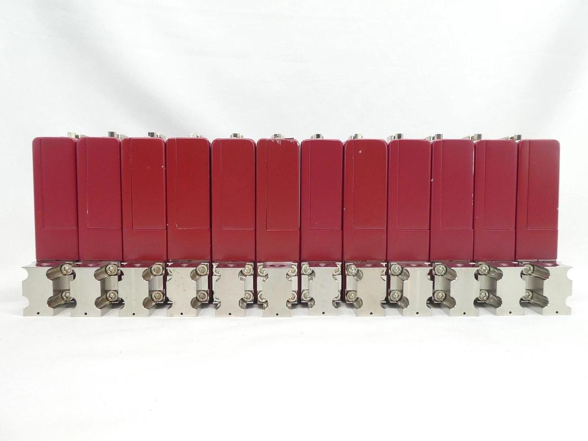 Used STEC SEC-7330M Mass Flow Controller MFC 50 SCCM SiH4 Reseller Lot of 12 Working