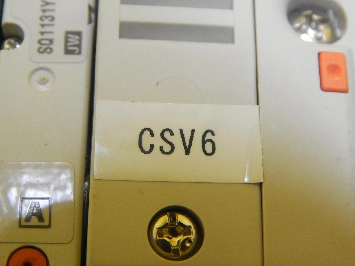 Used TEL Tokyo Electron CSV6 10-Port Manifold SMC SQ1131DY-5-C4-Q PR300Z Used Working