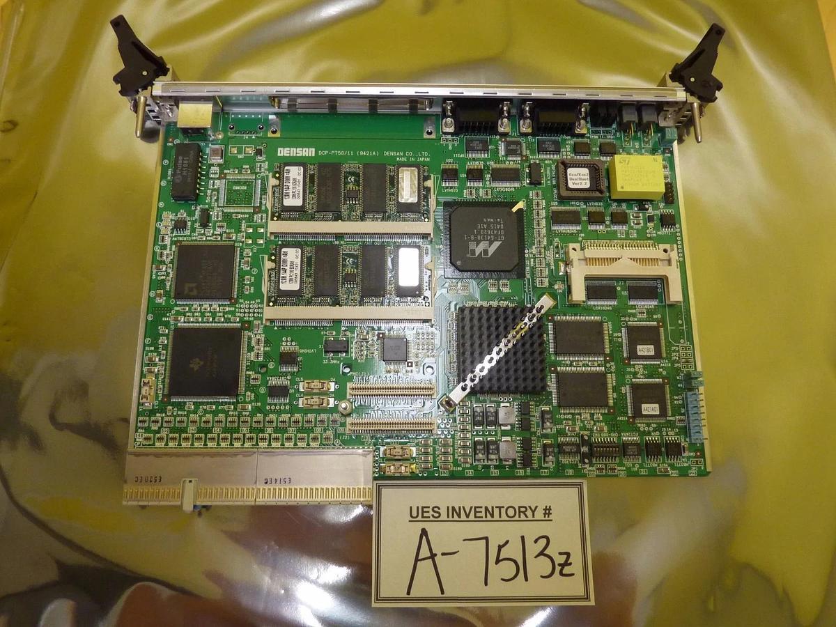 Used Densan DCP-P750/11 SBC Single Board Computer VME PCB Card TEL Lithius Working