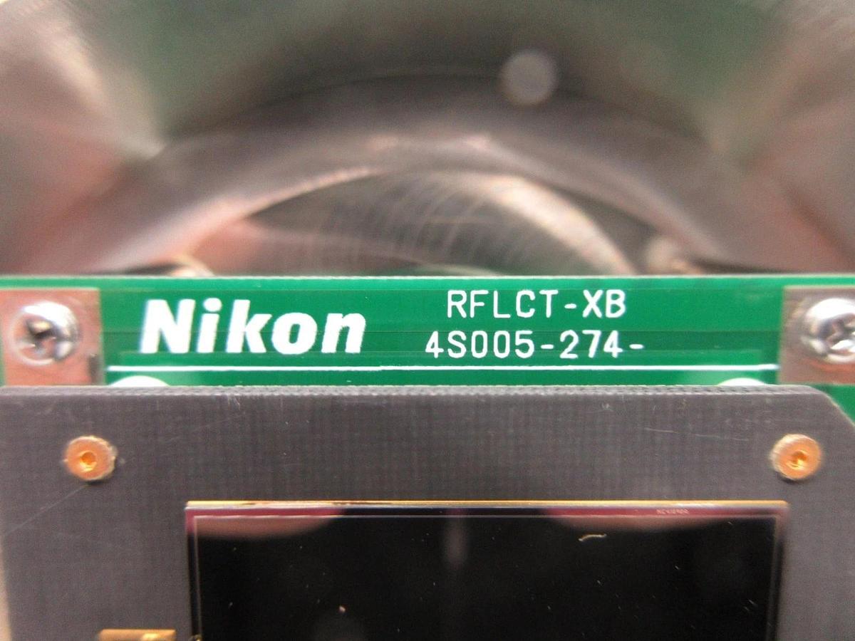 Used Nikon Precision 4S005-274 Reflectance Sensor RFLCT-XB NSR-S205C Working