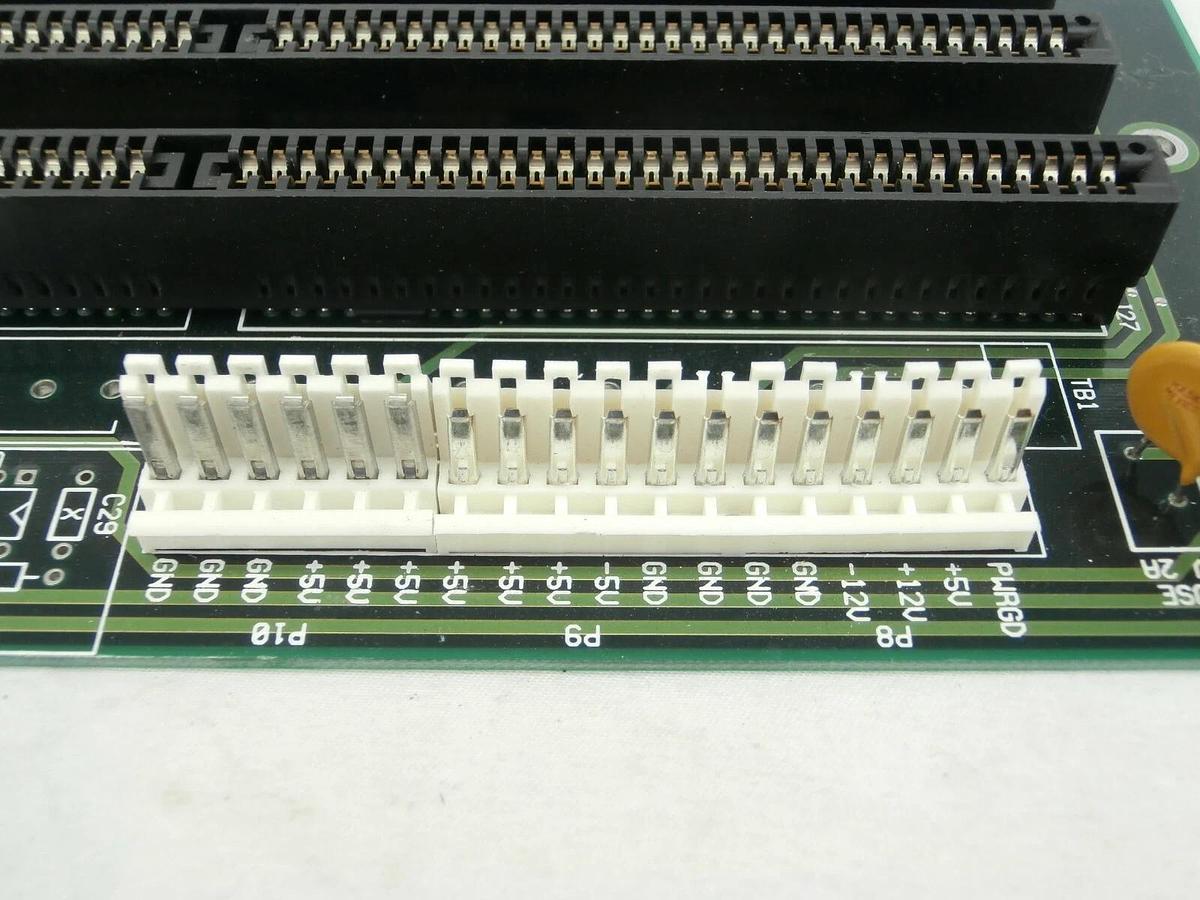 Used Plasma-Therm 98209140 ISA 14 Slot Backplane Board PCB Clusterlock 7000 Spare