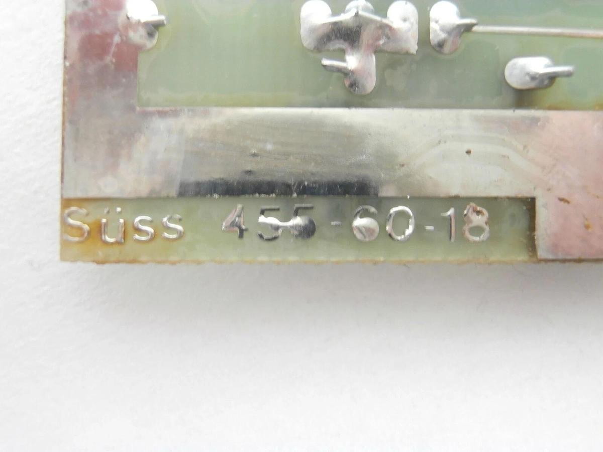 Used Karl Suss 455-60-18 PCB Card 559.18bA MJB 55 Wafer Mask Aligner Working Surplus