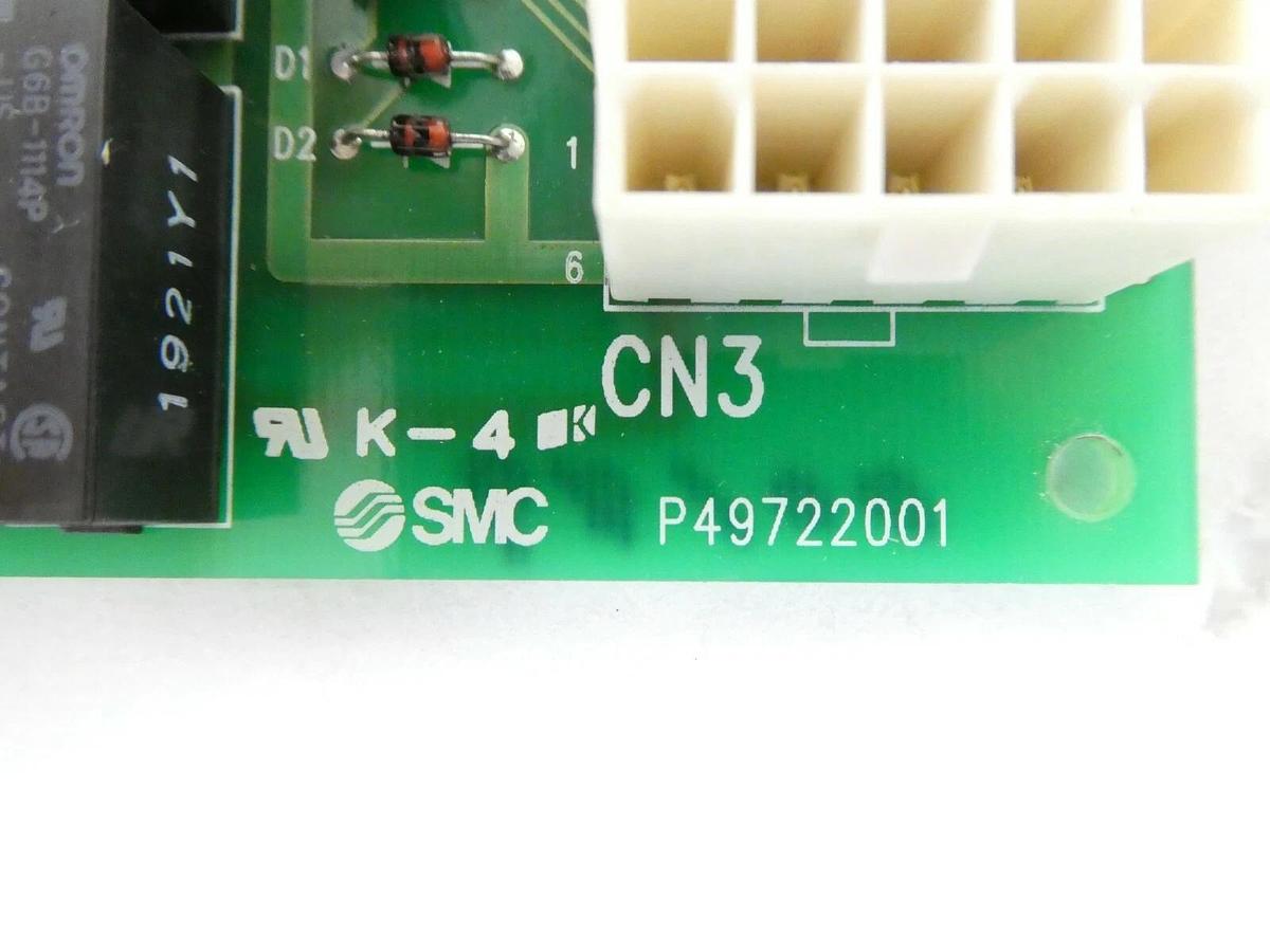 Used SMC P49722001 Relay Interface Module PCB Rudolph F30 TEL Tokyo Electron Working