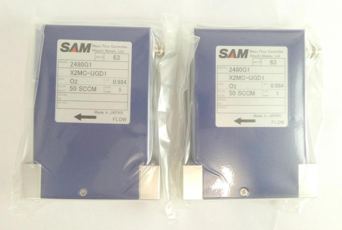 Hitachi Metals SAM MFC Mass Flow Controller 2480G1 SFC Series Lot of 5 New