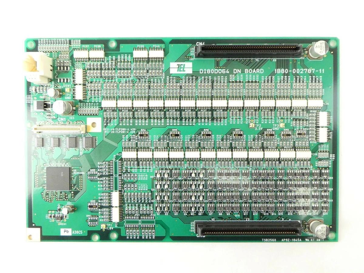 Used TEL Tokyo Electron 1B80-002787-11 DN Board PCB DI80D064 Rudolph F30 Working