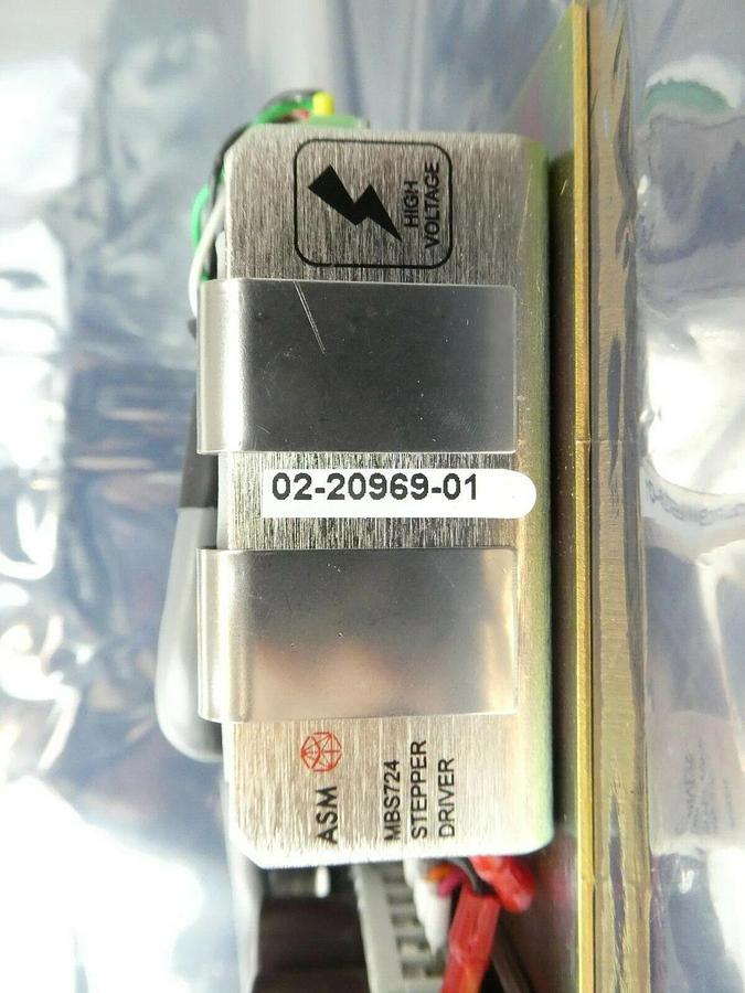 Used ASM Advanced Semiconductor Materials 02-54636-56 Stepper Driver MBS724 Working