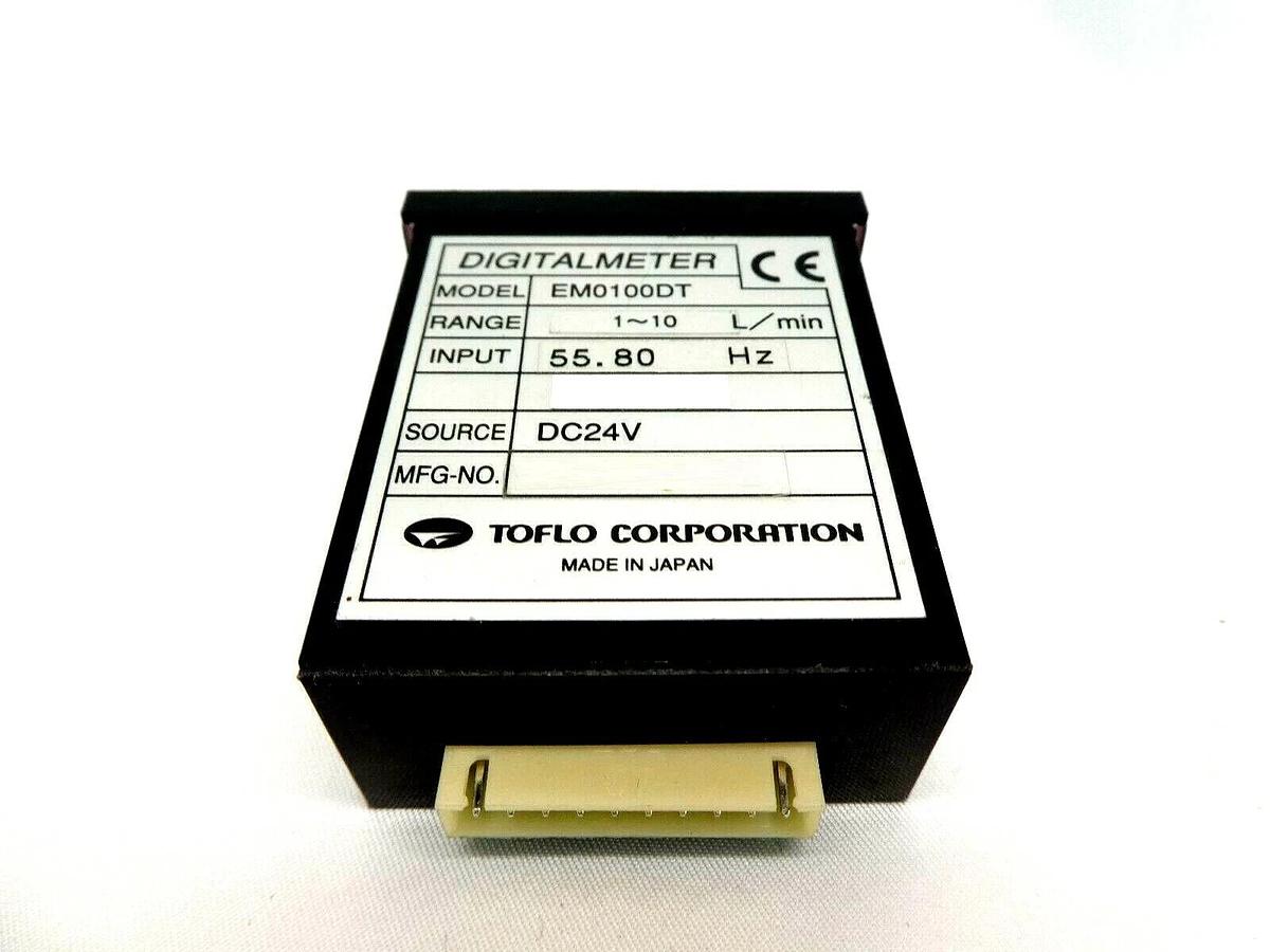 Used Toflo Corporation EM0100DT Digital Meter Reseller Lot of 36 Working Surplus