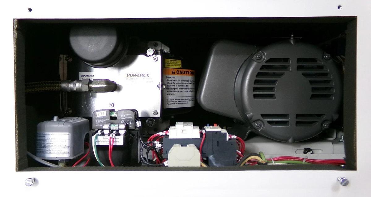 Used Powerex SF130872PHA Clean Air Compressor SLAE03EB Spectrometer Untested Spare