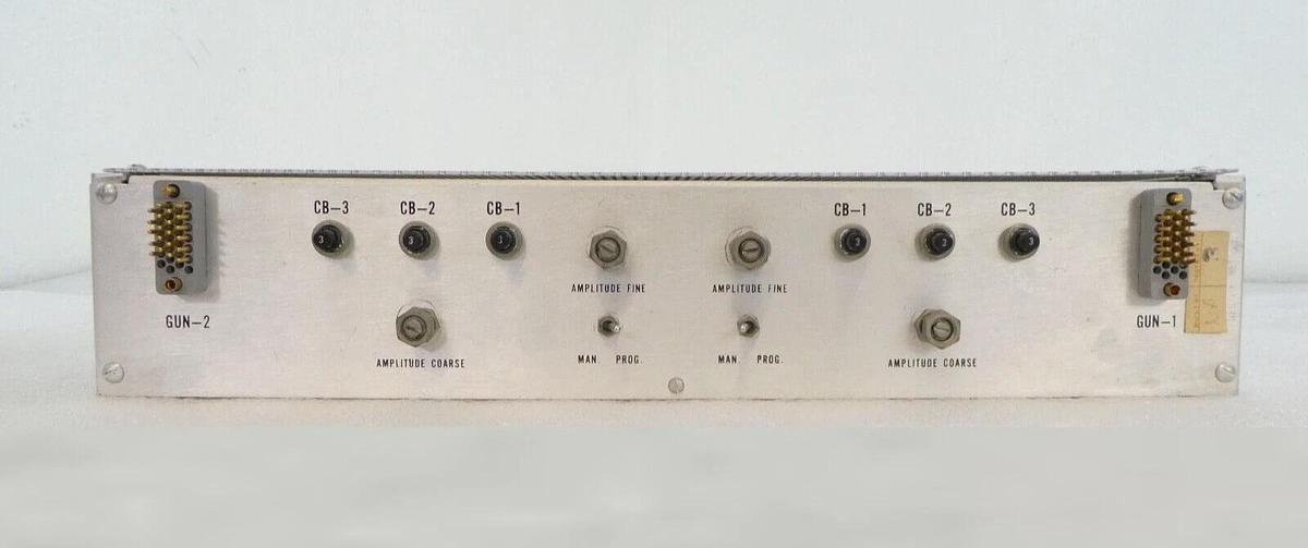 Used Airco Temescal 0506-1590-2 XY Sweep Control XYS-8-2A 506-1604 Spare Surplus