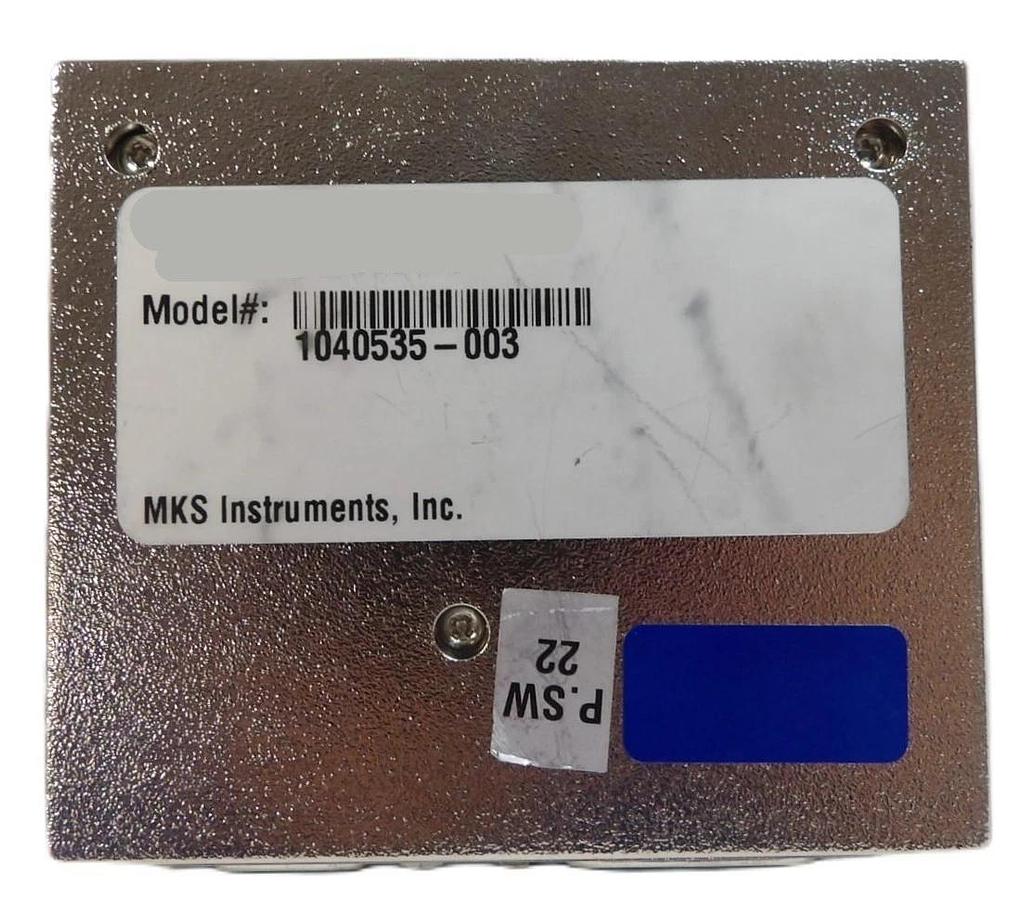 Used MKS instruments 1040535-003 Vacuum Isolation System Module Lot of 2 Working