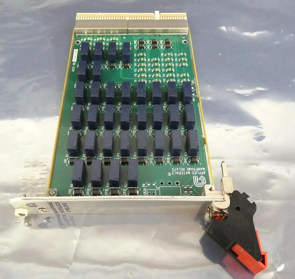 Used AMAT Applied Materials 0130-02363 Mainframe Relay Module PCB 0190-02363 Working