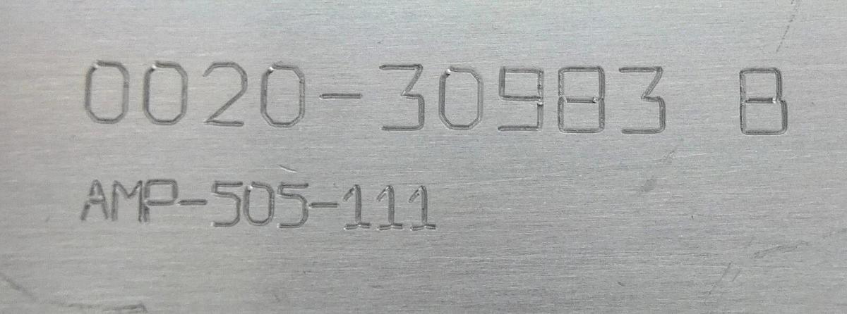 Used AMAT Applied Materials 0020-30983 Top Chamber Pumping Plate P5000 Working Spare