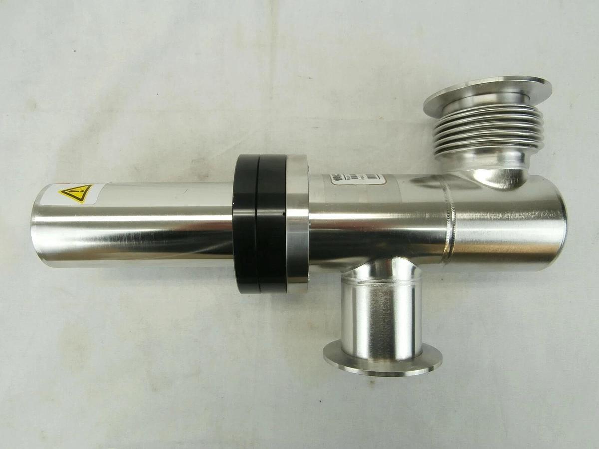 Used Nor-Cal Products 93-01764 Pneumatic Angle In-Line NW50 Used Working