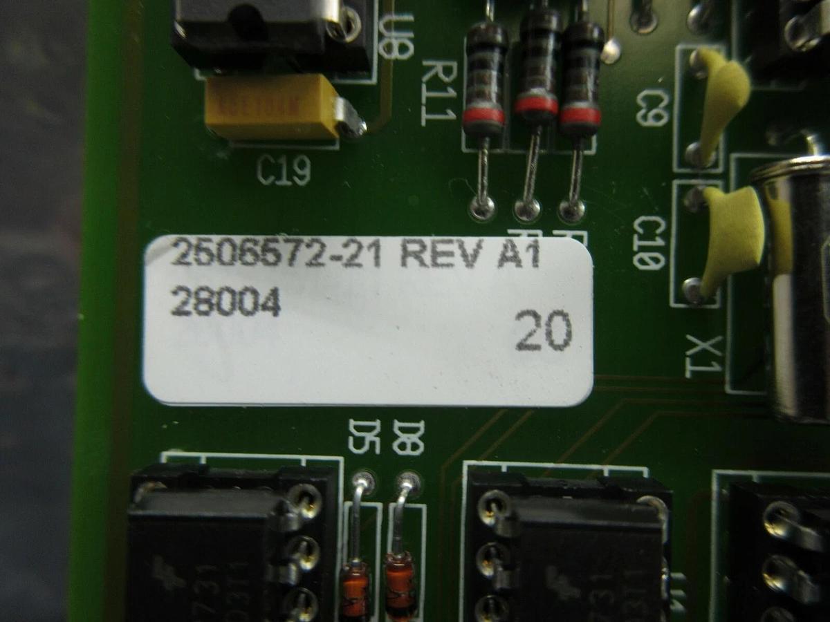 Used ASM Advanced Semiconductor Materials 2506572-21 Processor PCB Card Rev. A Used