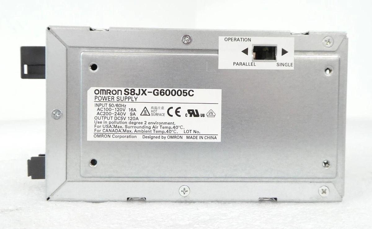 Used Omron S8JX-G60005C Power Supply AMAT Applied Materials Working Surplus
