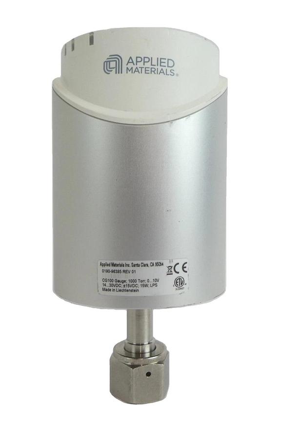 Used AMAT Applied Materials 0190-96385 Baratron Transducer CG100 Working Surplus