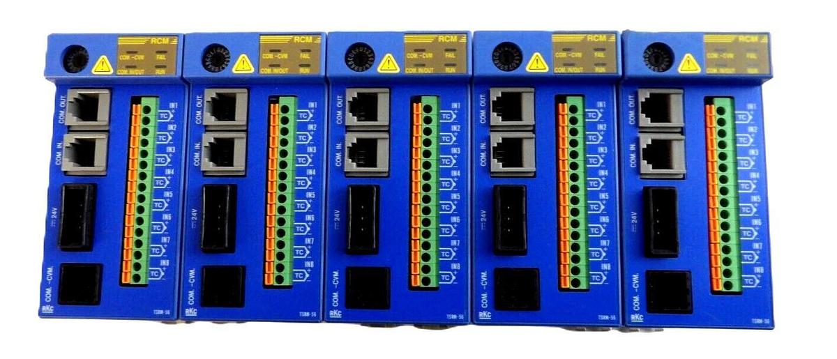 Used RKC Instrument RCM-B-K09-NNN*B Programmable Controller Lot of 5 Working Spare