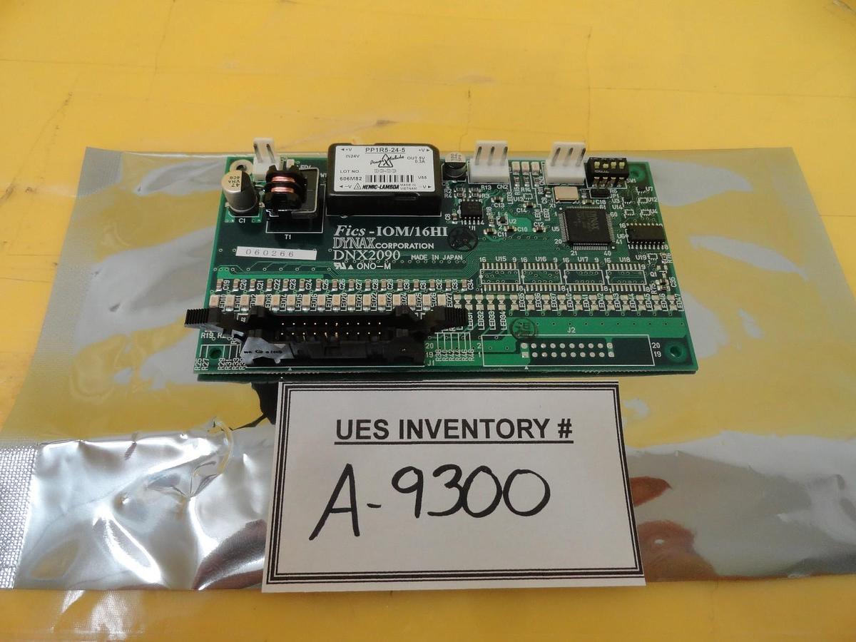 Used Dynax DNX2090 DC-DC Power Interface Board PCB Fics-IOM/16HI TEL T-3044SS Working