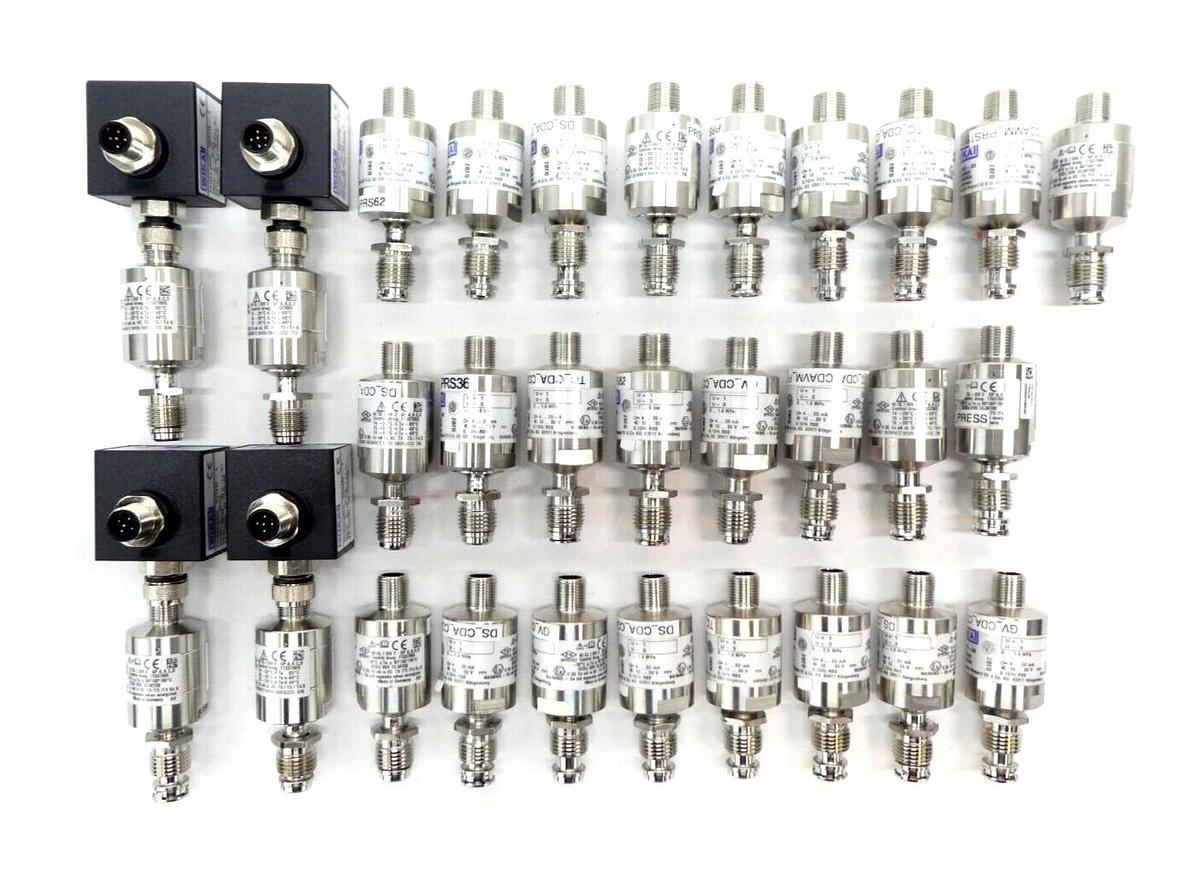 Used WIKA 52196518 Transducer WU-20 Reseller Lot of 29 Working Surplus