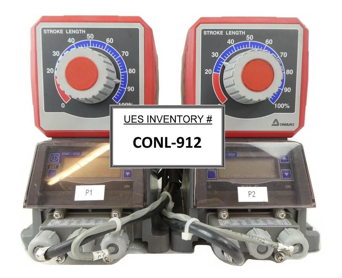 Used Iwaki EHE55FF-1UPE12 Magnetic Metering Pump EHC-11UPE Working Surplus