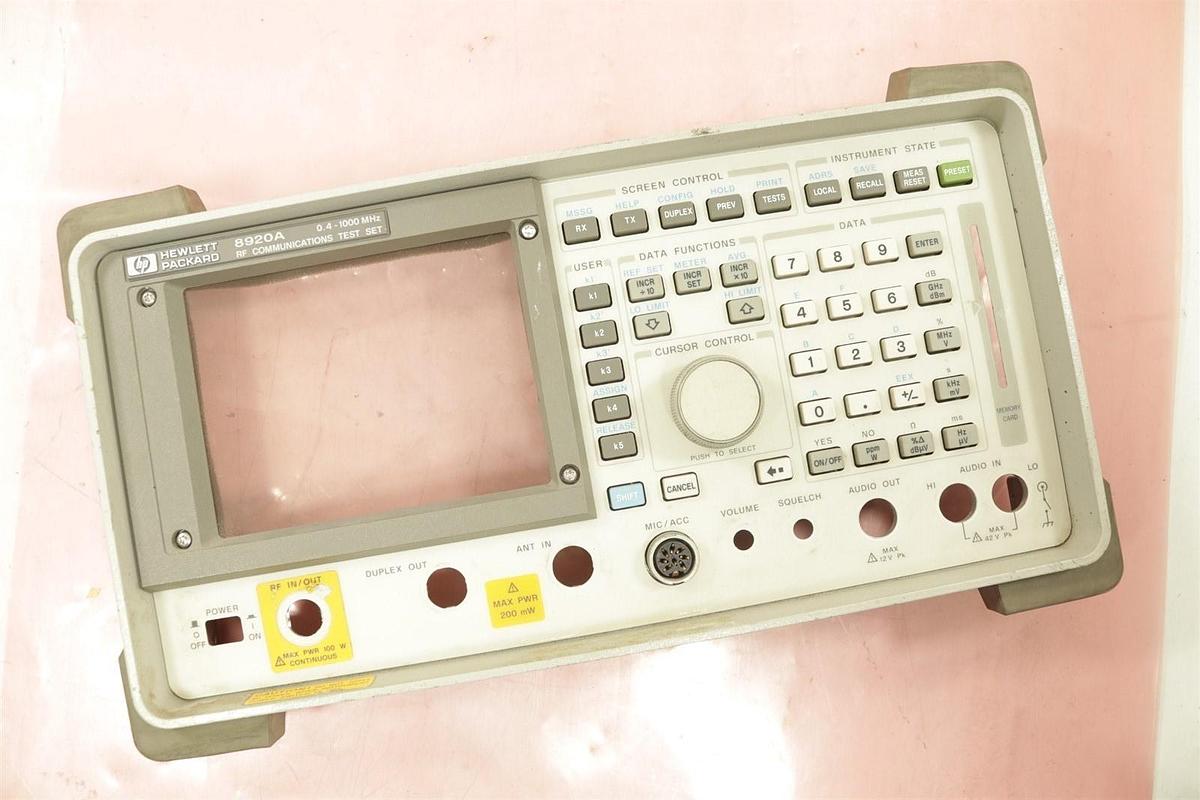 Used HP Hewlett-Packard 89441V VSB/QAM Vector Signal Analyzer (IF) AY9UFGUG7VID As-Is