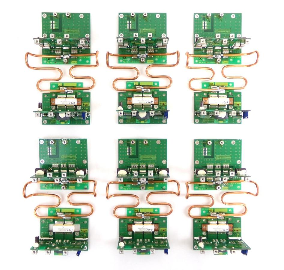 Used Daihen RG-346201 RF Generator PCB Assembly RG-3463 RG-3464A RG-3465B Lot of 6