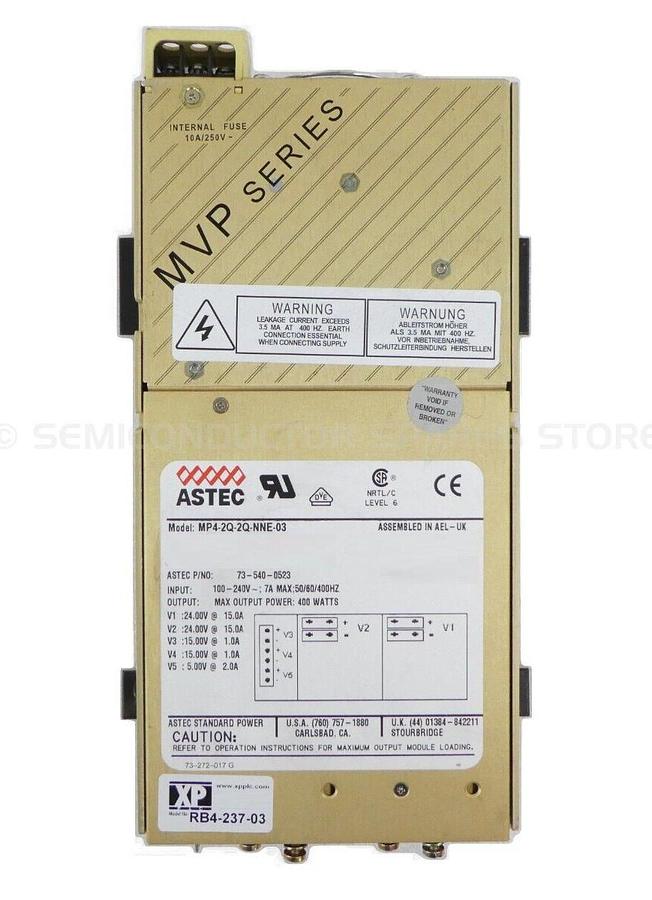Used Astec 73-540-0523 Power Supply MP4-2Q-2Q-NNE-03 XP RB4-237-03 Working Surplus