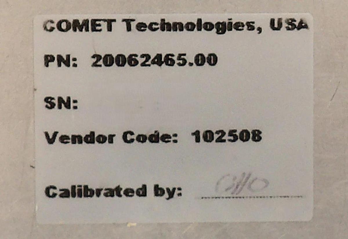 Used Comet 20062465-00 RF Match Phase/MAG Module 5000W @ 13.56MHz Working Surplus