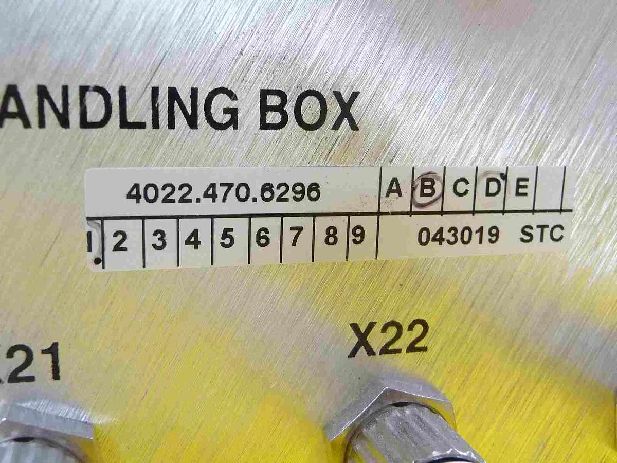 Used ASML 4022.470.6295 RH Handling Box SHB-RH Nikon NES1 Mini Stepper Working