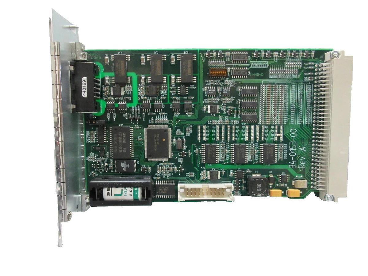 Used ASTeX 34-0153-00 X126 RS232 Remote Control Board PCB Card MKS Working Surplus
