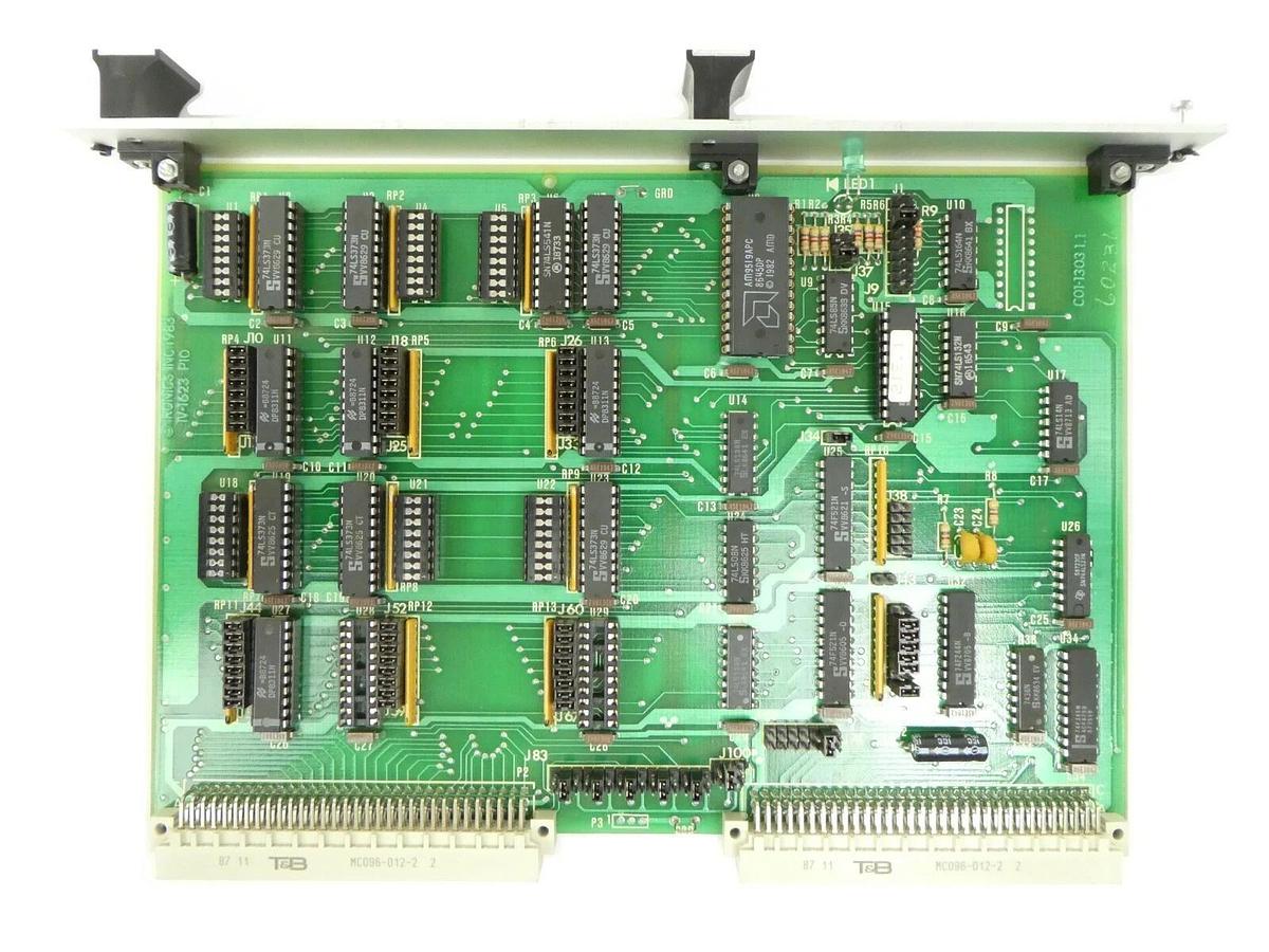 Used Ironics IV-1623 Parallel I/O VMEBus PCB Card Varian 109001003 Surplus