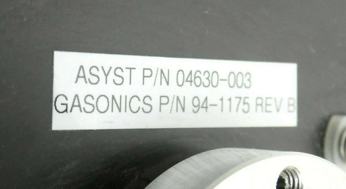 Used Asyst 04630-003 200mm Wafer Elevator Indexer GaSonics 94-1175 A-2000LL Working