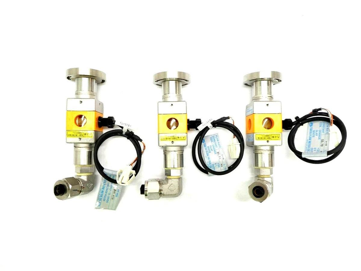 Used Tokyo Flow Meter HF-M30 Helical Flow Meter 1 ~ 10 L/min Lot of 3 Working Surplus
