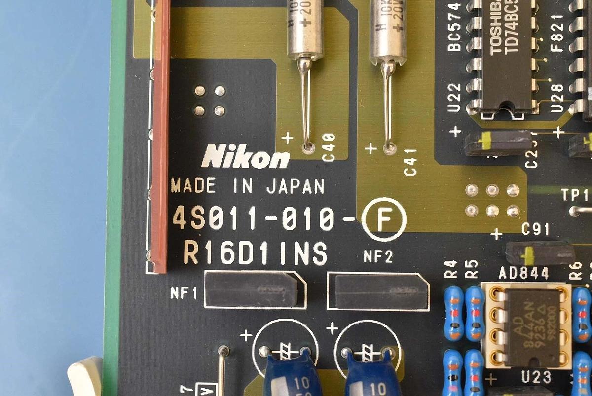 Used Nikon 4S011-010 Stepper M-Line PCB Card Spare Surplus