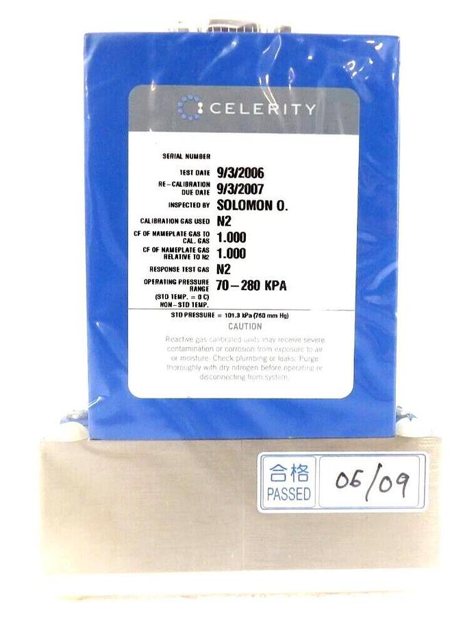 Refurbished Celerity FC-2979MEP5 Mass Flow Controller 200 SCCM N2 TN2979 OEM Refurbished
