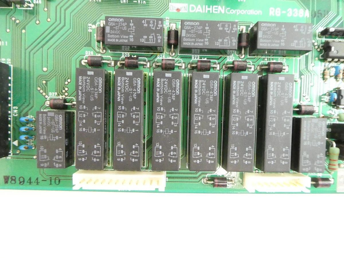 Used Daihen RG-338A RF Power Generator Interface PCB RGA-10D-V Working Surplus