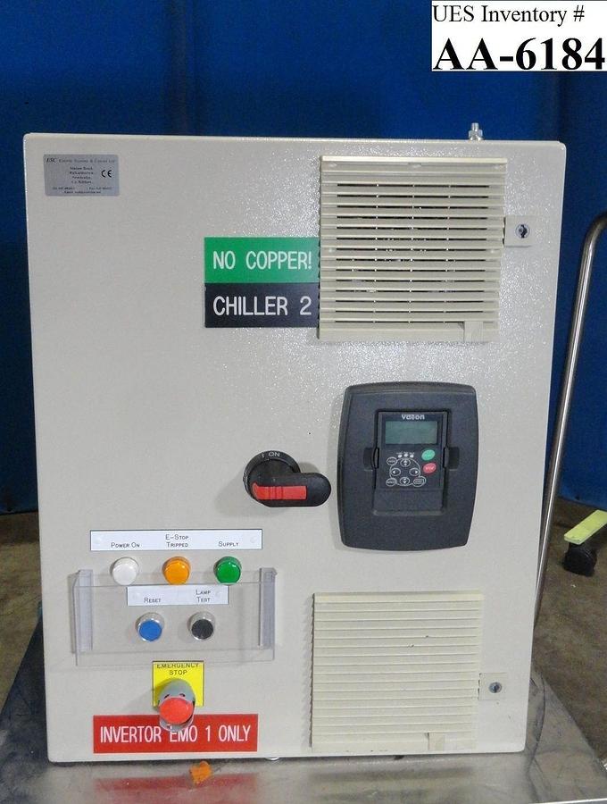 Used ESC Chiller Frequency Invertor Hitachi M-712E Used Working