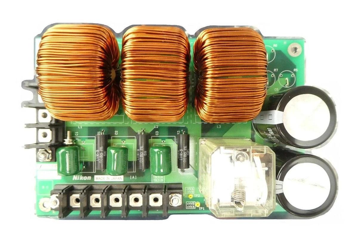 Used Nikon 4S003-068 Power Supply PCB Assembly X6WXFLT NSR Series Working Surplus