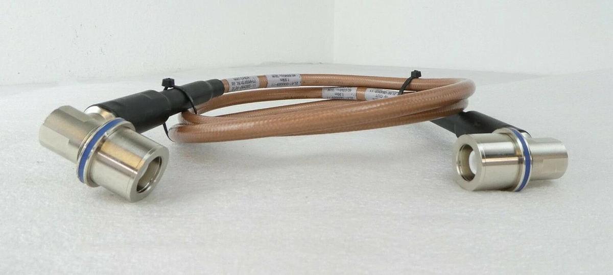 Used TEL Tokyo Electron 2L41-000089-11 RF Cable 40.68MHz @ 3kW 1.99M Working Surplus
