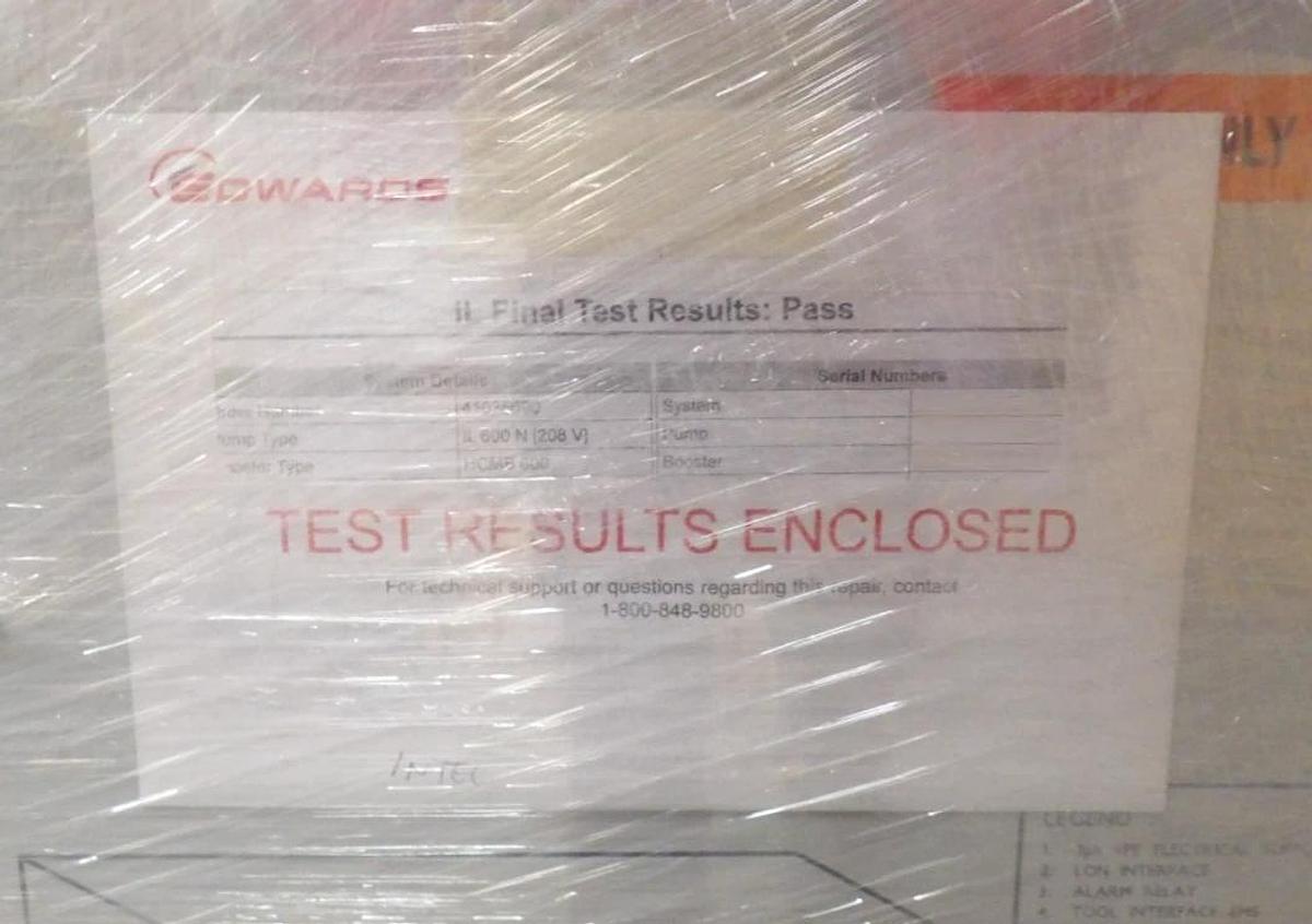 Refurbished iL600N Edwards A53356945XS Vacuum Dry Pump 633017084 OEM Refurbished