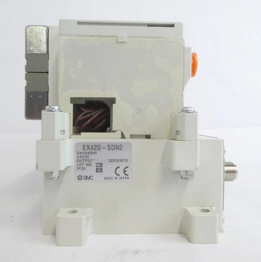 Used SMC VV5Q11-16-X1602V 16-Port Manifold EX420-SDN2 AMAT Working Surplus