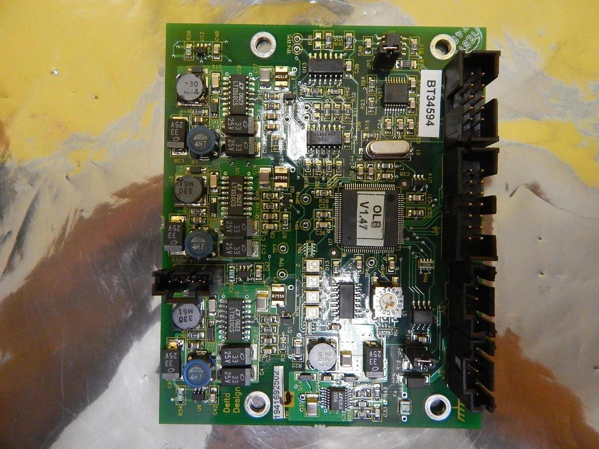 Used Delta Design 1941692502 Pick and Place Interface Board PCB Rev. C OLB V1.47 Used