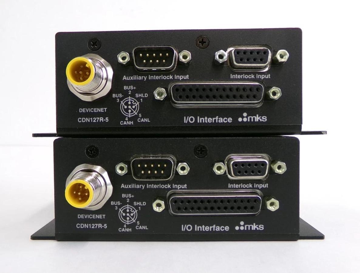 MKS Instruments CDN127R-5 DeviceNet Peripheral Adaptor Lot of 4 New