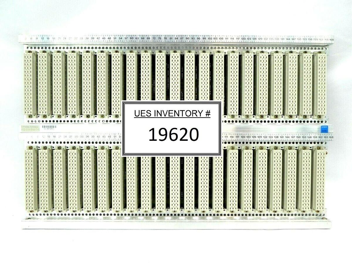 Used Siemens C79458L7000B22 21-Slot Backplane PCB Balzers Unaxis LLS 502 Working